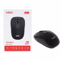موس بی سیم MAX مدل MU-2 با طراحی ارگونومیک و حسگر دقیق