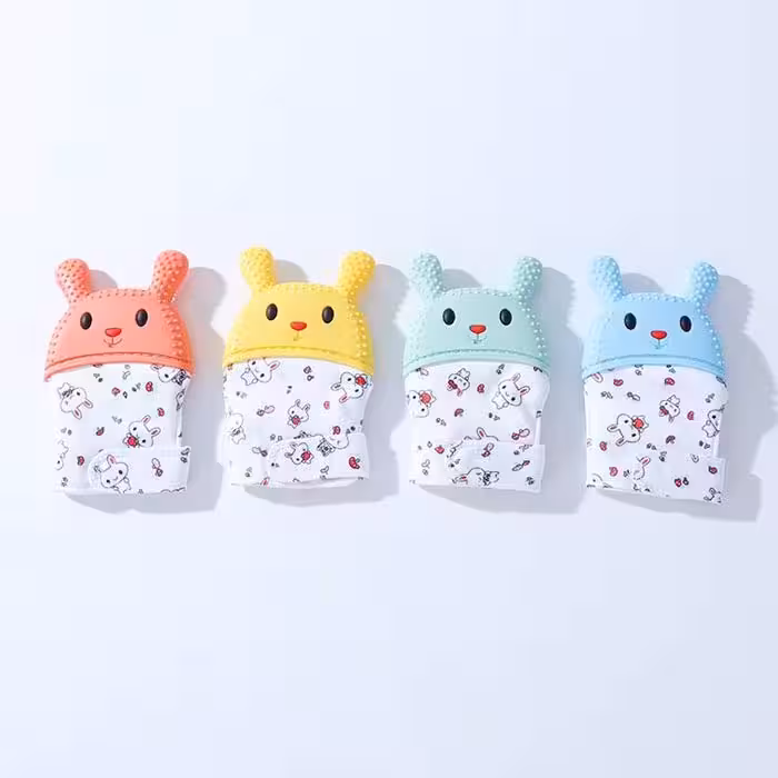 دستکش دندانگیر نوزاد مدل خرگوش