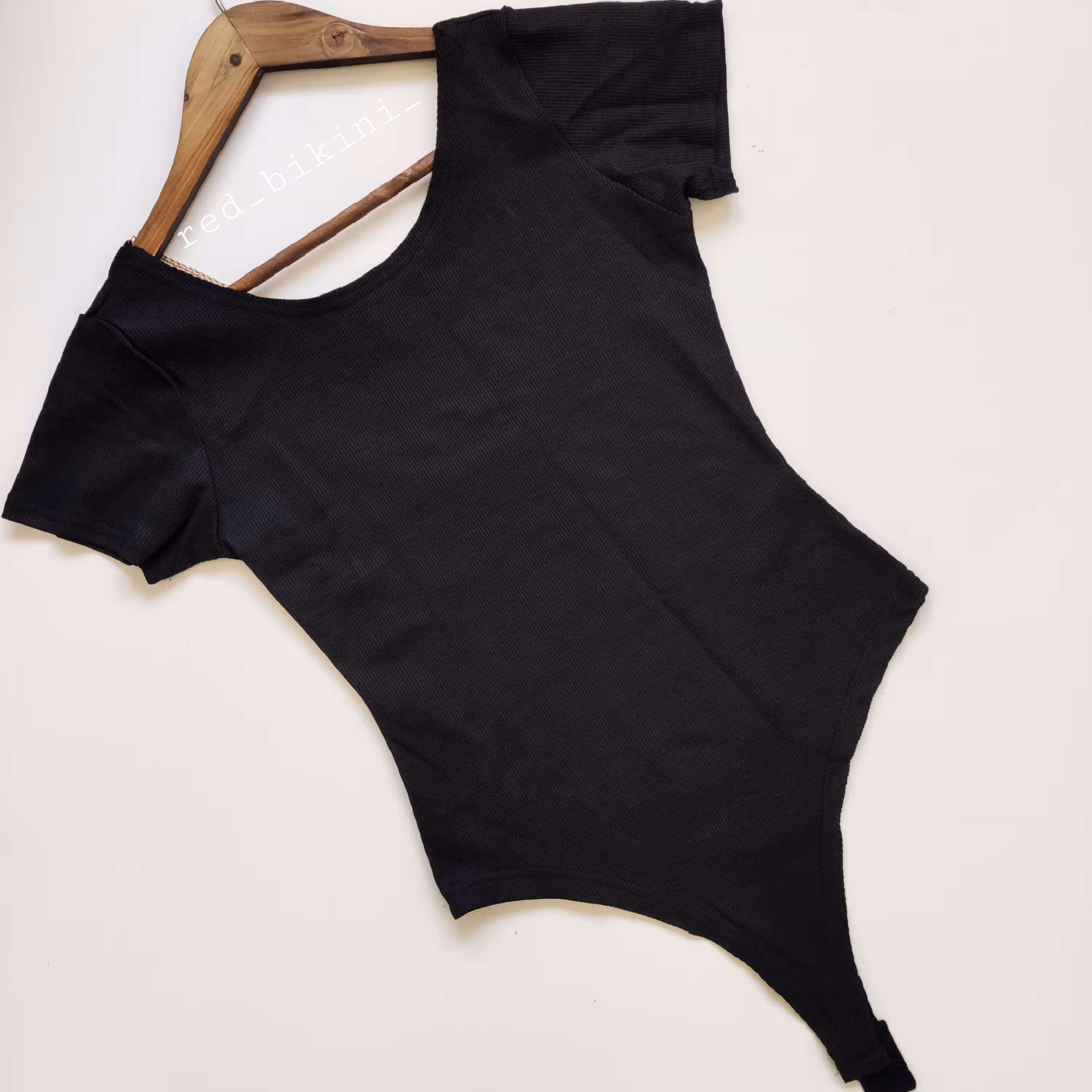 بادی کبریتی آستین کوتاه مدل پشت زنجیری فری سایز  