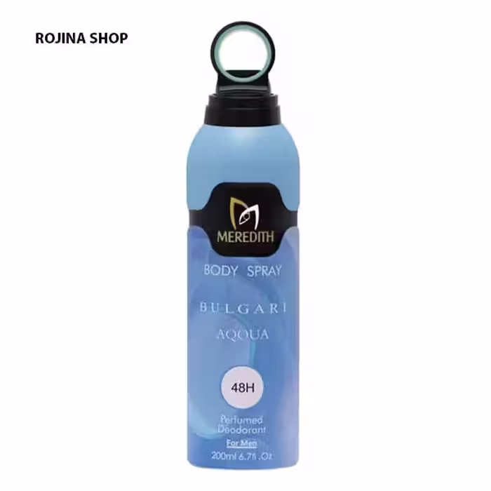 اسپری بدن مردانه مردیت مدل بولگاری آکوا 200ml