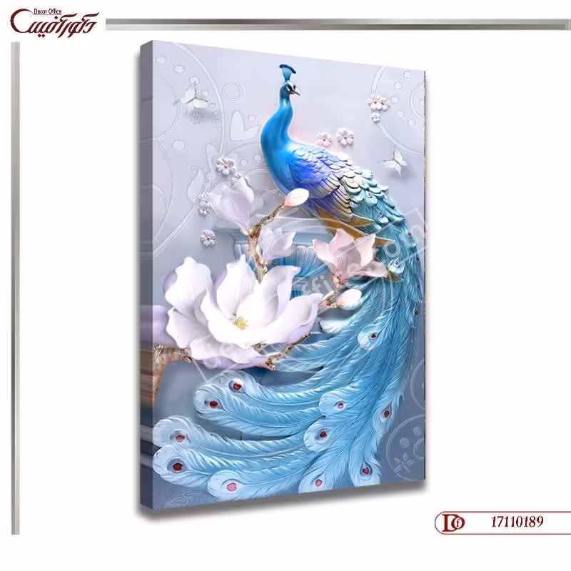 تابلو دکوراتیو طاووس R0189