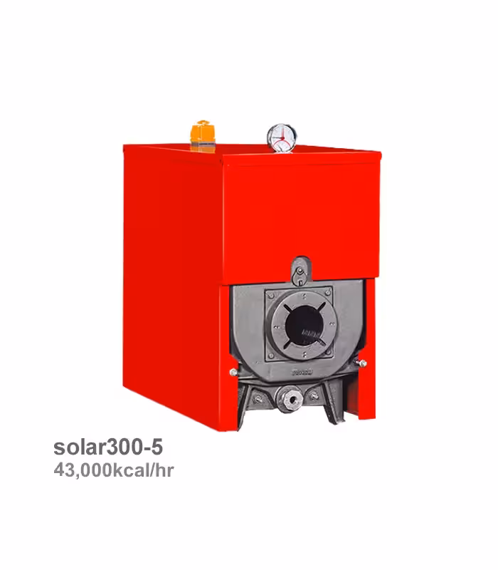 دیگ چدنی شوفاژکار مدل سولار 300/ 5 پره