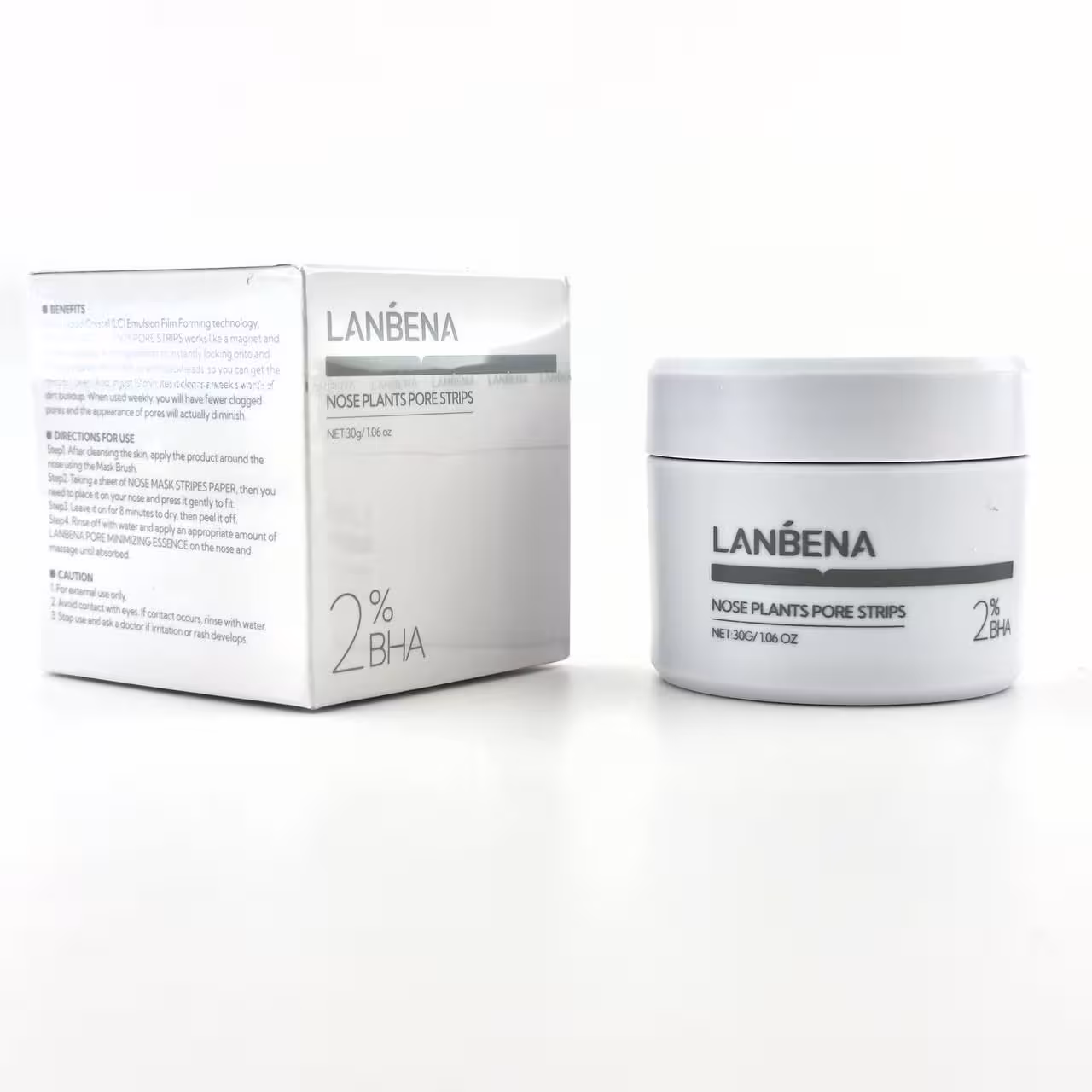 چسب بینی کاسه ای ضد جوش سرسیاه BHA 2% لانبنا