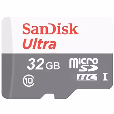 کارت حافظه microSDHC سن دیسک مدل Ultra کلاس 10 استاندارد UHS-I سرعت 100MBps ظرفیت 32 گیگابایت
