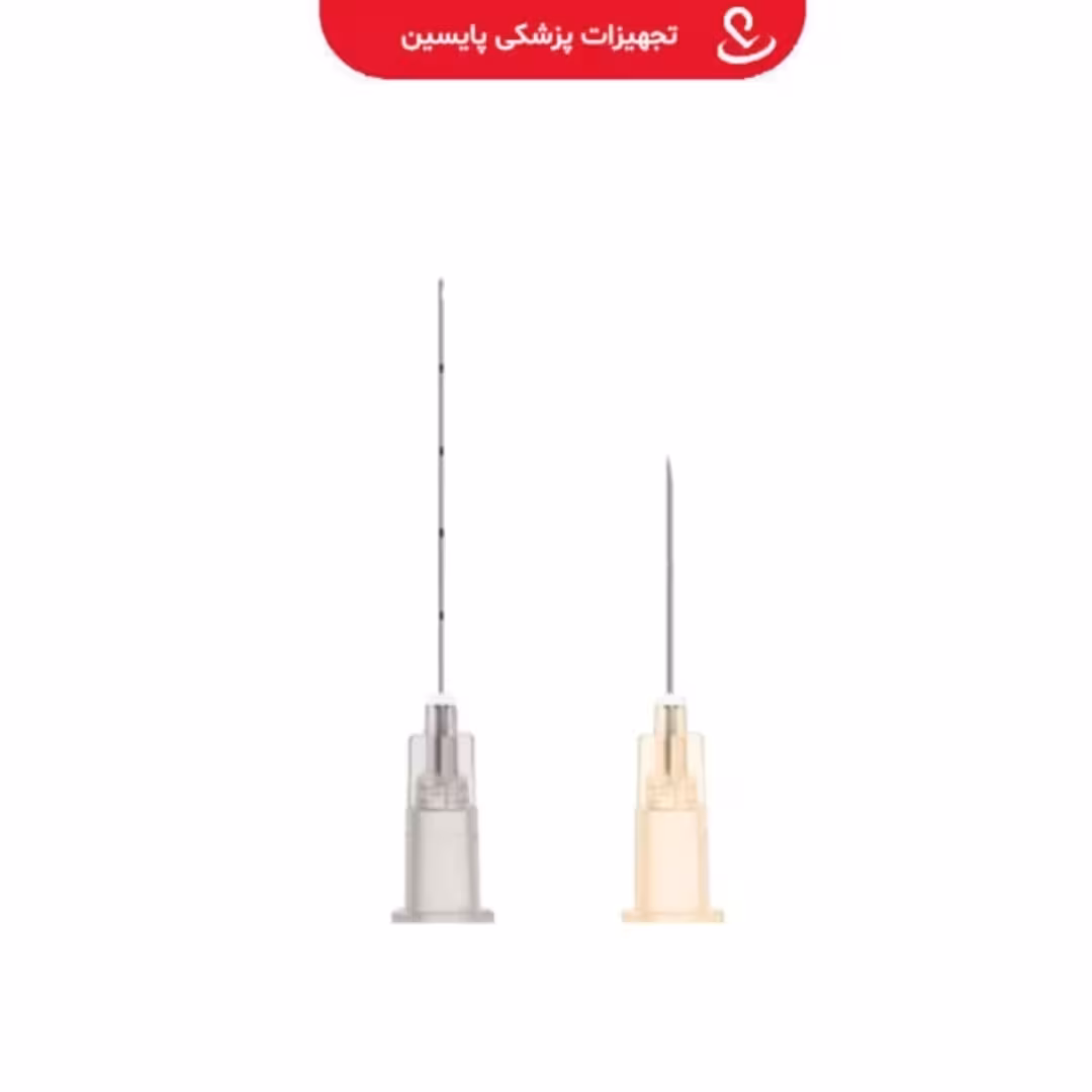 سرسوزن میکروکانولا طوسی گیج 27 طول 38mm پوینت مد