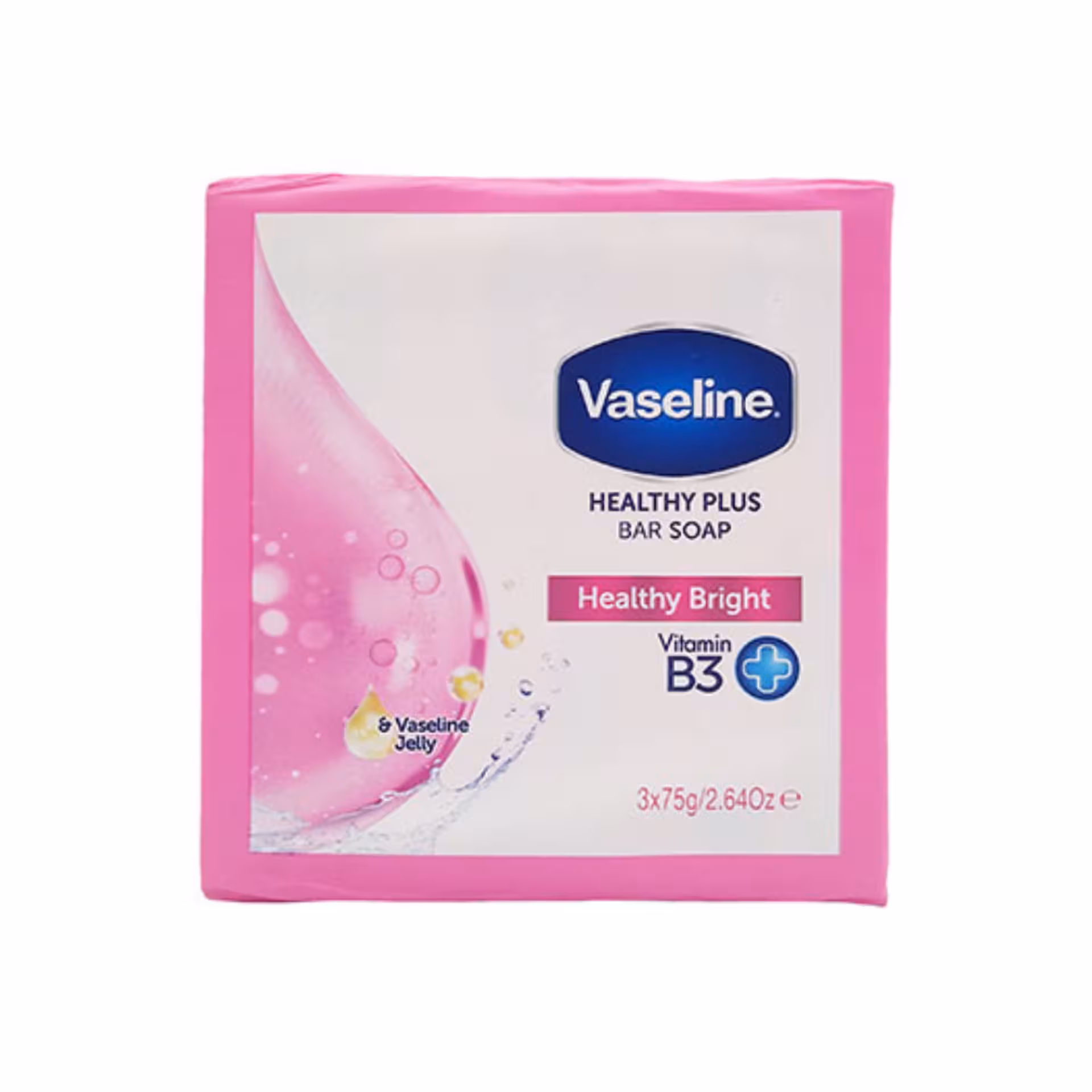 صابون روشن کننده پوست وازلین بسته 3 عددی