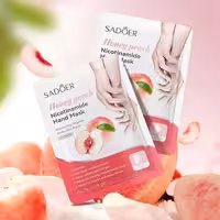 ماسک دست ورقه ای هلو و عسل سادور کد SD08757
