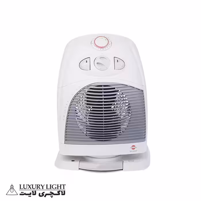 بخاری برقی ایستاده 2000 وات چرخشی فن دار پارس خزر مدل SH2000P