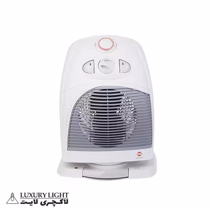 بخاری برقی ایستاده 2000 وات چرخشی فن دار پارس خزر مدل SH2000P