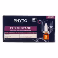 سرم ضد ریزش مو فیتو سیان مناسب خانم ها 87 درصد اصل| PHYTO Phytocyane traitement antichute reactionnelle