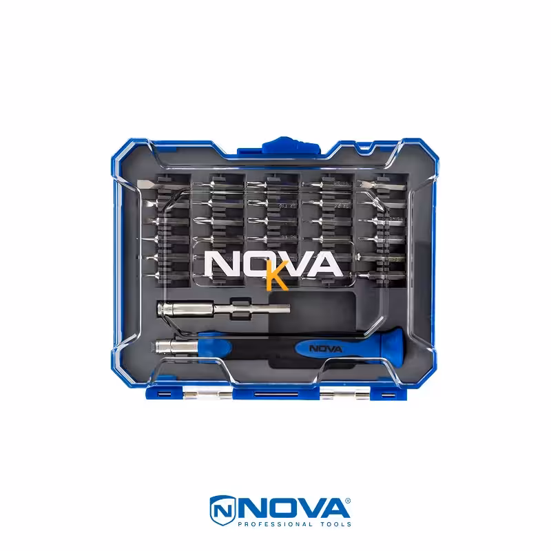 مجموعه 32 عددی سری پیچ گوشتی نووا مدل NTS 1328