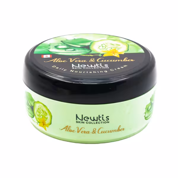 کرم مرطوب کننده دست و صورت نیوتیس حاوی عصاره آلوئه ورا و خیار حجم 200ml