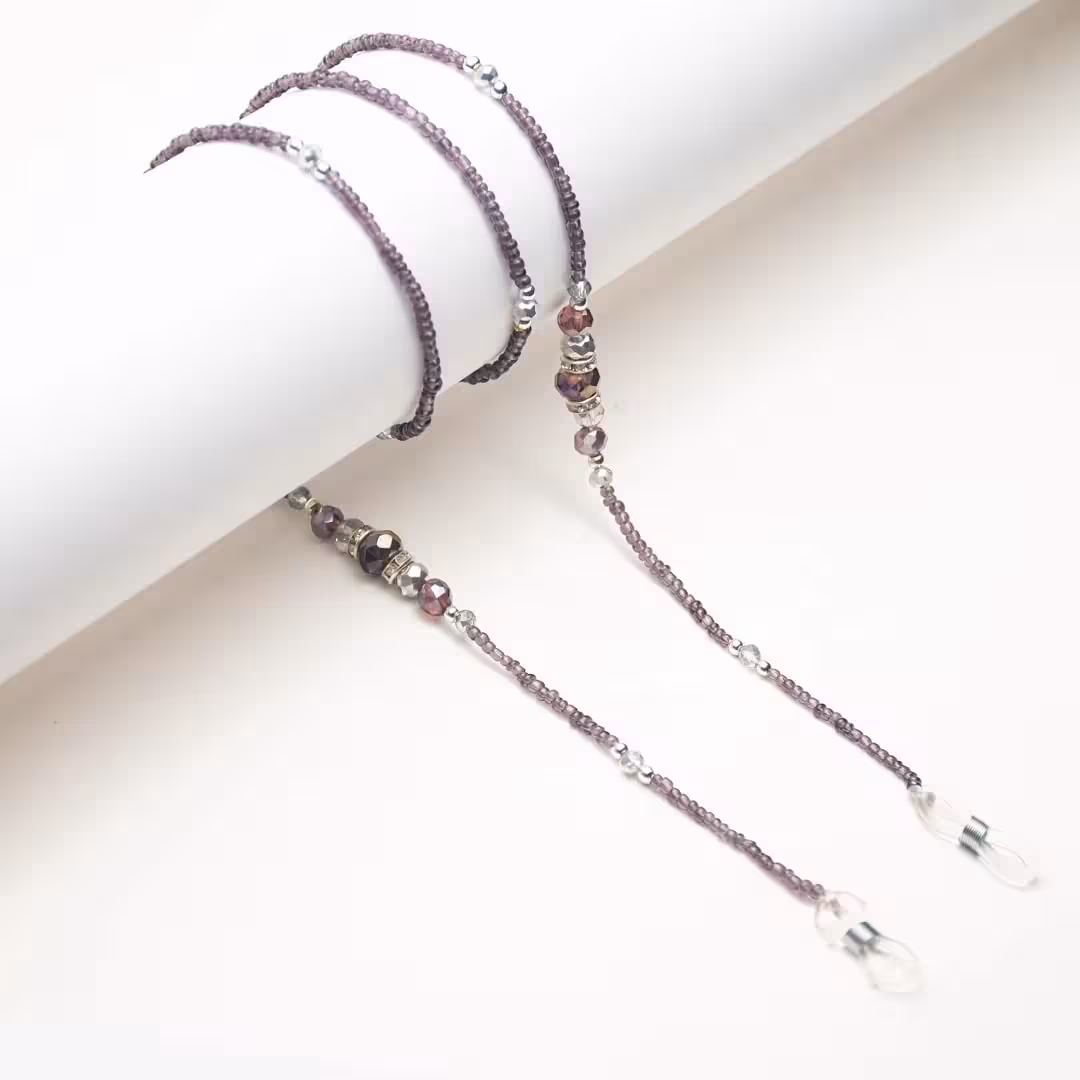 بند عینک طرح کریستالی 17