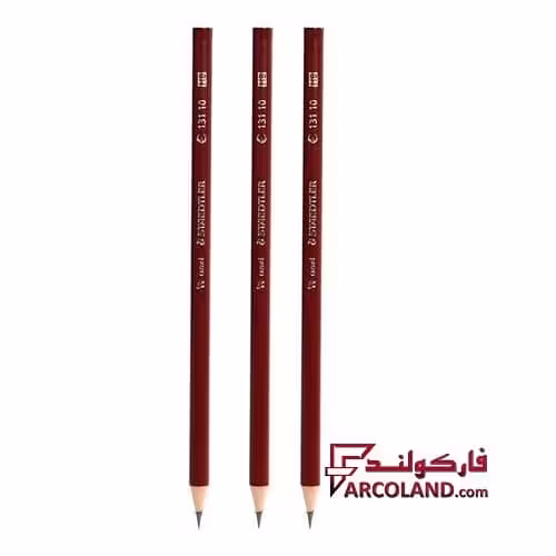 مداد مشکی استدلر مدل Camel بسته 3 عددی