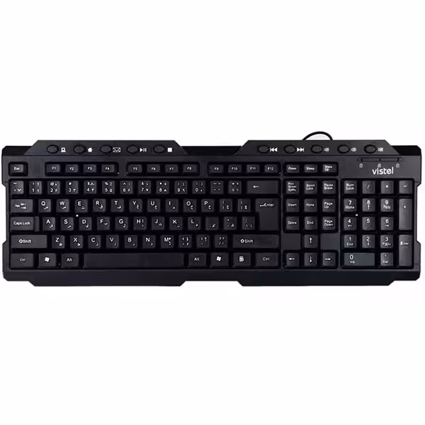کیبورد با سیم ویستل مدل VISTEL K1004
