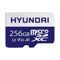 کارت حافظه هیوندای کلاس 10 استاندارد UHS-I U3 A1-V30 سرعت 100MBps ظرفیت 256 گیگابایت