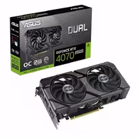 کارت گرافیک ایسوس ASUS Dual RTX 4070 Super EVO O12G BLACK