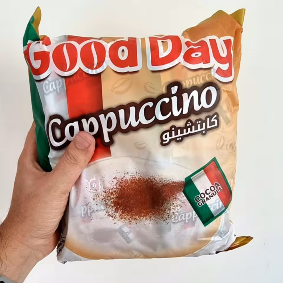 قهوه فوری کاپوچینو گوددی بسته ی 30 عددی good day