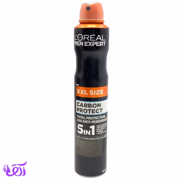 اسپری ضد تعریق لور‌آل مدل CARBON PROTECT حجم 300ML