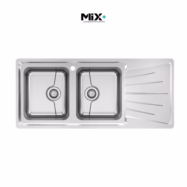 سینک ظرفشویی میکس پلاس مدل 8082P45