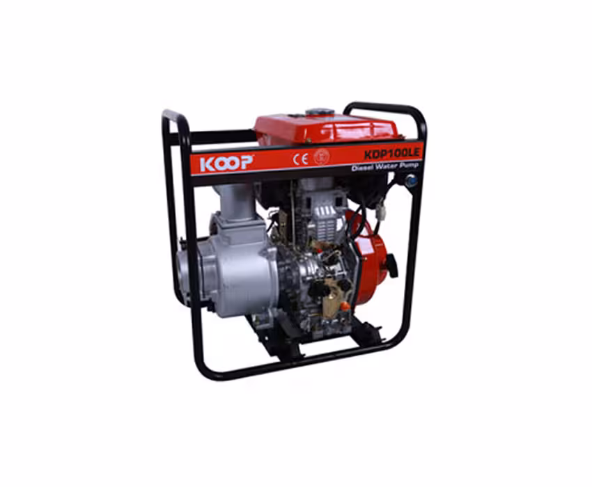 موتور پمپ 4 اینچ دیزلی کوپ مدل KDP 100L