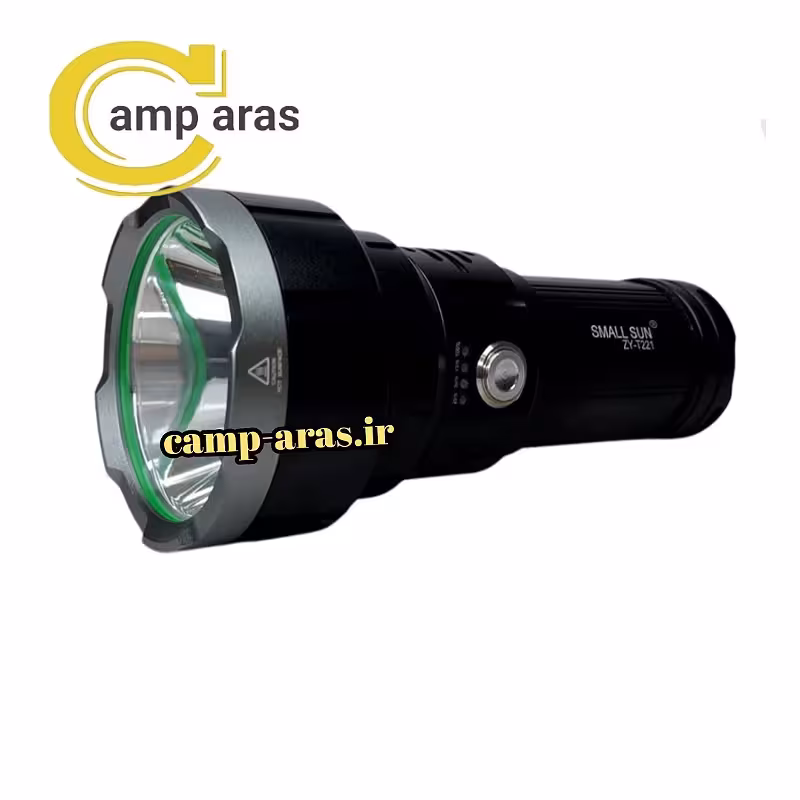 چراغ قوه شکاری شارژی اسمال سان مدل ZY-T221 اورجینال - کمپ آراس