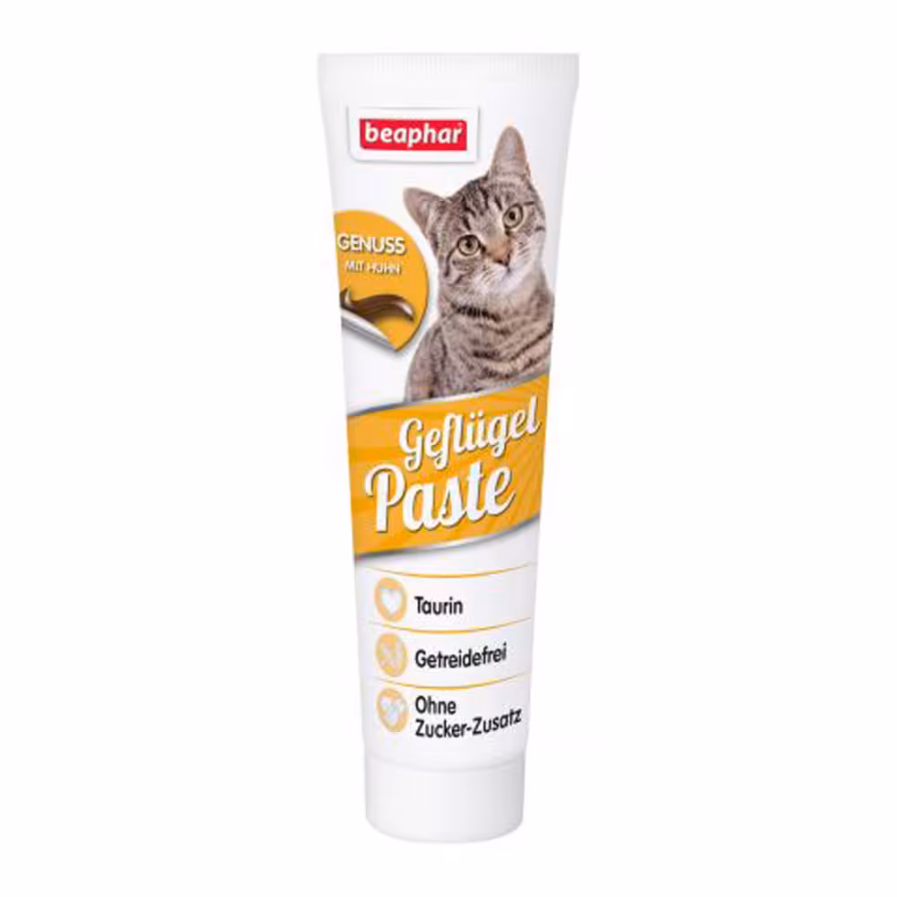 خمیر تورین گربه بیفار مدل Poultry Paste طعم مرغ وزن 100 گرم