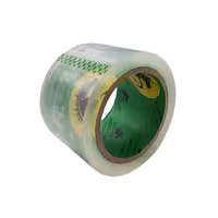 چسب پهن نواری کریستال 90 یارد یونی کرن سبز عرض 7 سانتی متر