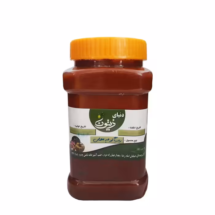 رب گوجه فرنگی خانگی دنیای زیتون 800 گرمی
