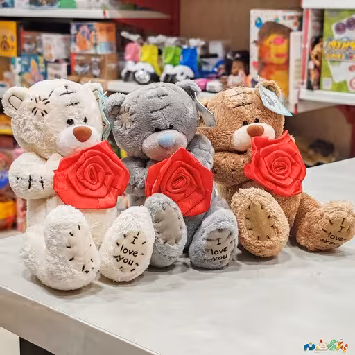 عروسک پولیشی خرس میتیو گلبدست