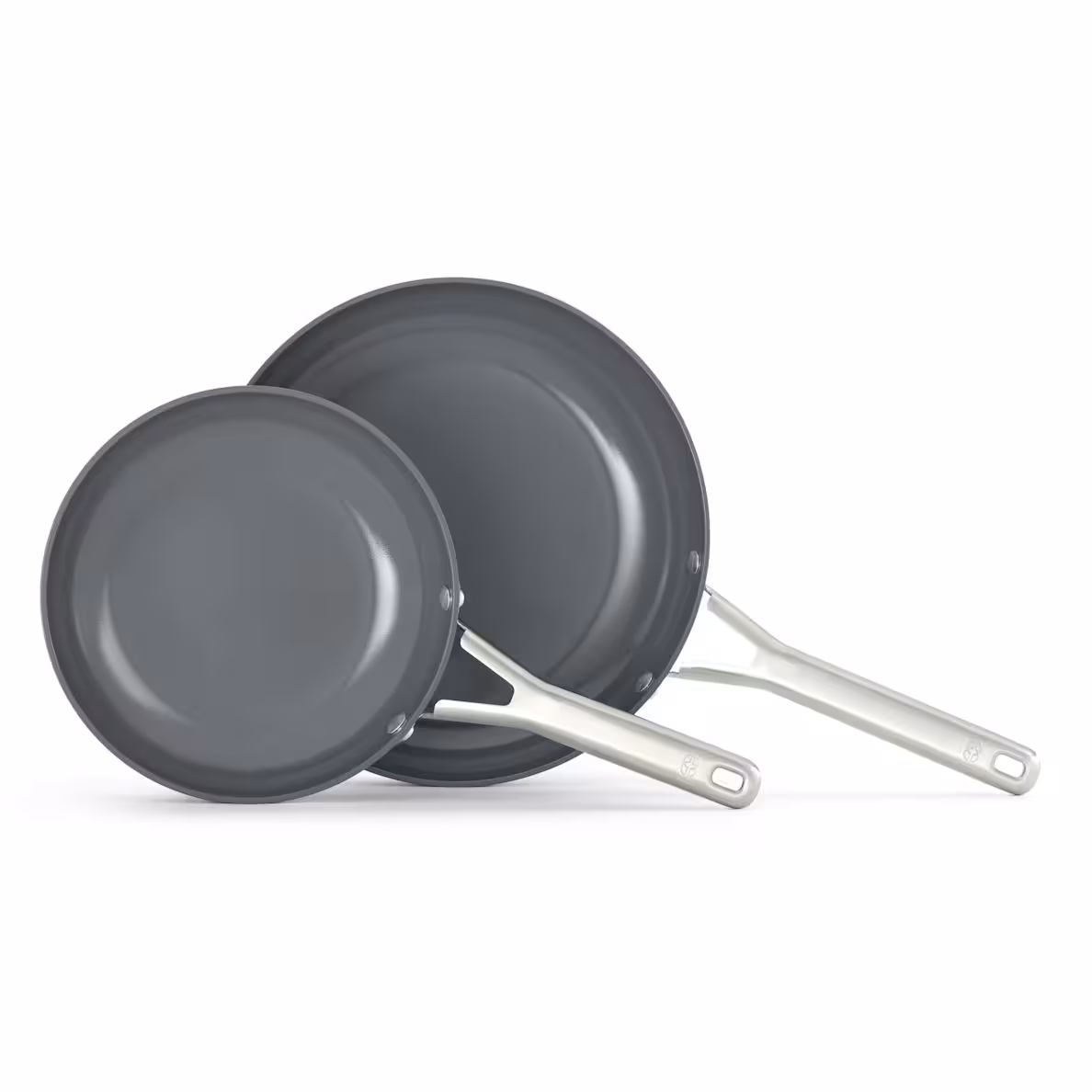 سرویس 2 عددی ماهیتابه سرامیکی کالفالون 20 و 25 سانت Calphalon Ceramic Nonstick