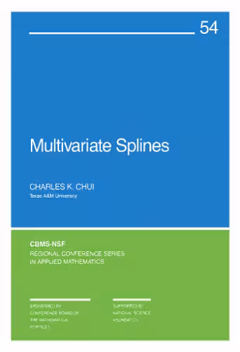 خرید و دانلود نسخه کامل کتاب Multivariate splines