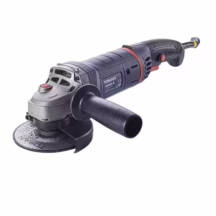 ‫مینی فرز 115 آهنگری 950 وات دسته بلند A ‏3095‬ برند توسن TOSAN کد کالا 3095A