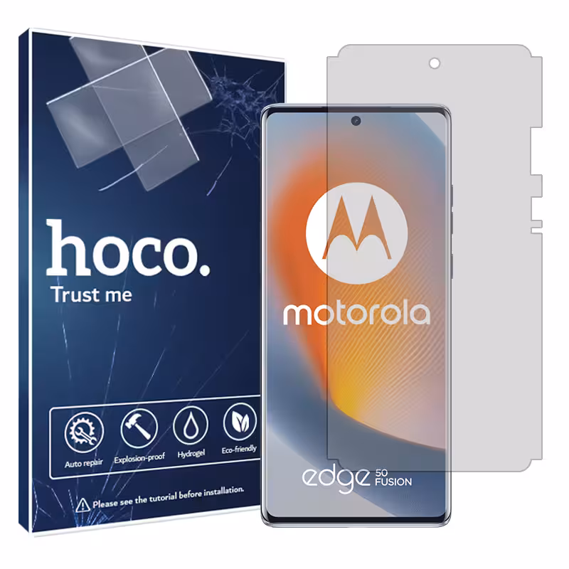 گلس موتورولا Edge 50 Fusion مدل شفاف برند هوکو کد M