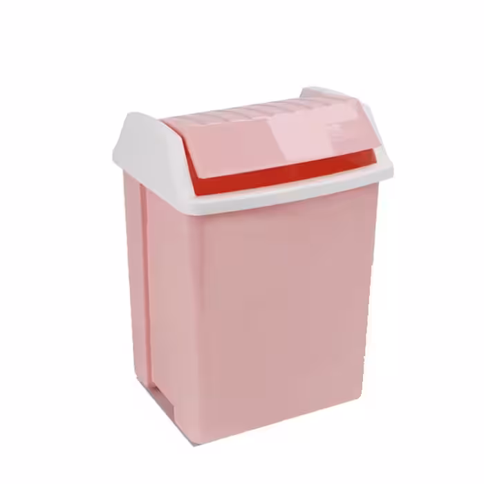 سطل زباله بادبزنی هوم کت 10 لیتری