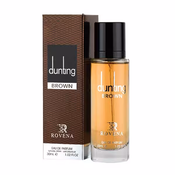 عطر 30 میل مردانه روونا مدل دانتینگ قهوه ای