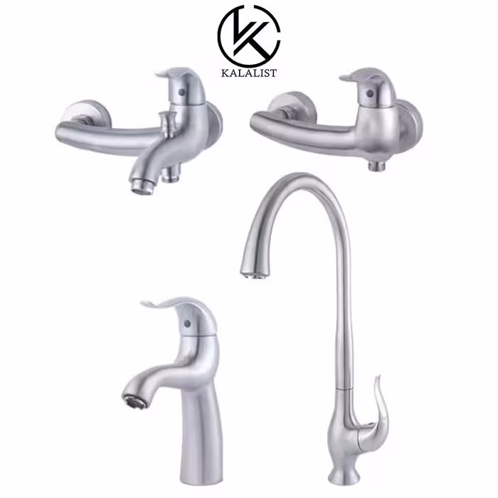 شیرآلات برند راسان مدل اکتاو کروم مات