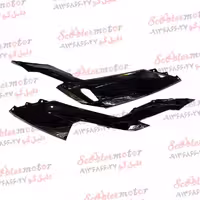 قاب(کاورفلاپ) کاور رکاب مشکی براق کلیک 150(جفتی)