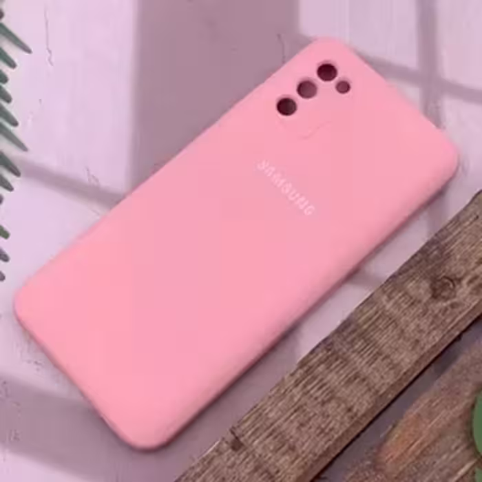 قاب گوشی Galaxy A34 5G سامسونگ سیلیکونی پاک کنی داخل پارچه ای محافظ لنز دار