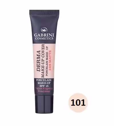 کرم پودر گابرینی مدل Derma شماره 101