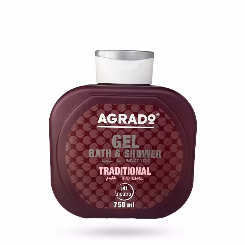 شامپو بدن Agrado آگرادو مدل Traditional حجم 750 میل