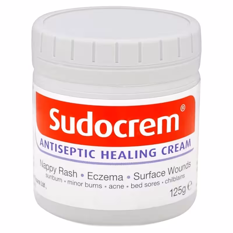 کرم سوختگی پای کودک 125گرمی سودوكرم Sudocrem