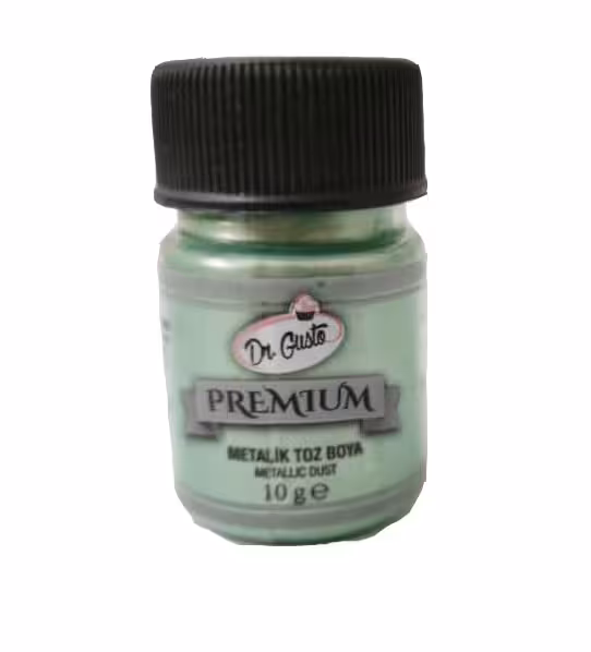 رنگ پودری سبز 10 گرمی دکتر گوستو ترک