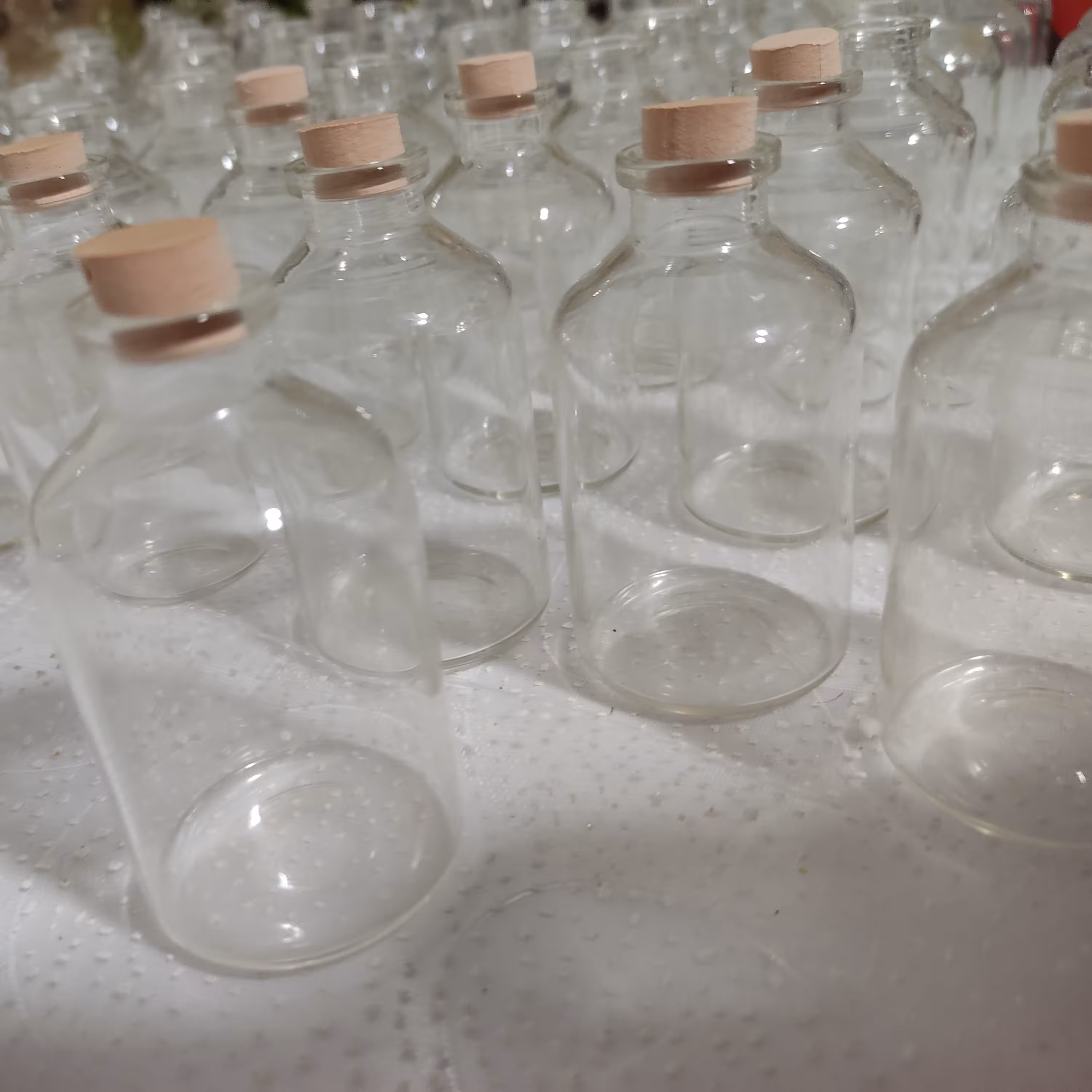 شیشه ویال سایز بزرگ با در فومی