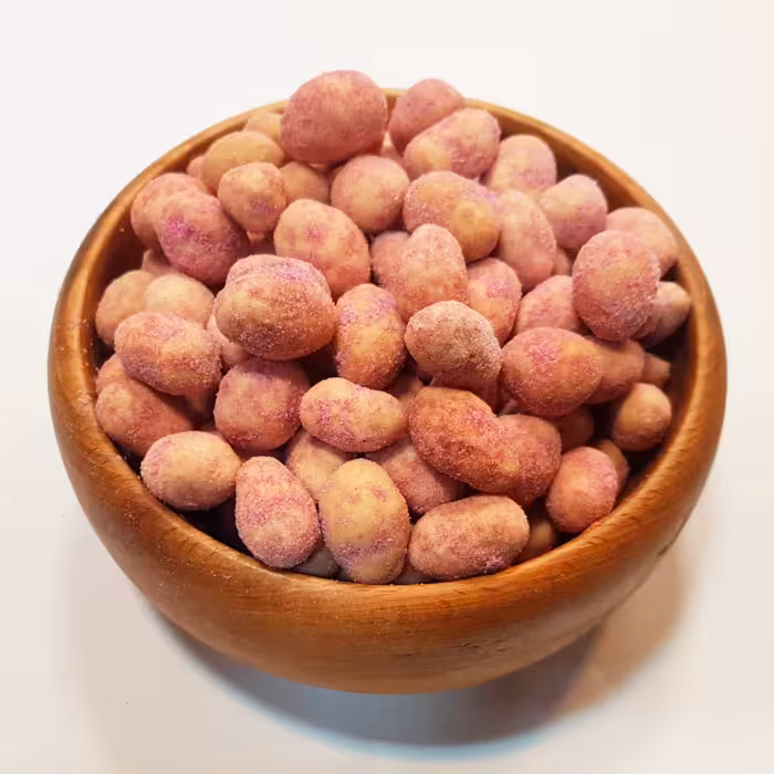 بادام زمینی روکشدار  ترد و خوشمزه با طعم سرکه