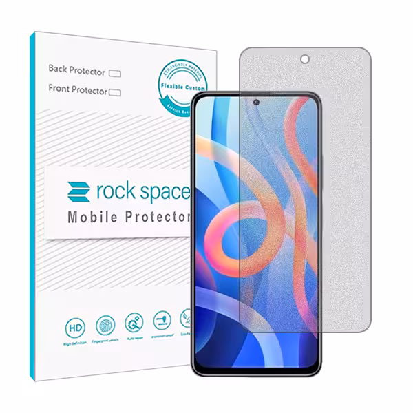 گلس شیائومی Redmi Note 11S 5G مدل نانو هیدروژل مات برند راک اسپیس کد 20977S