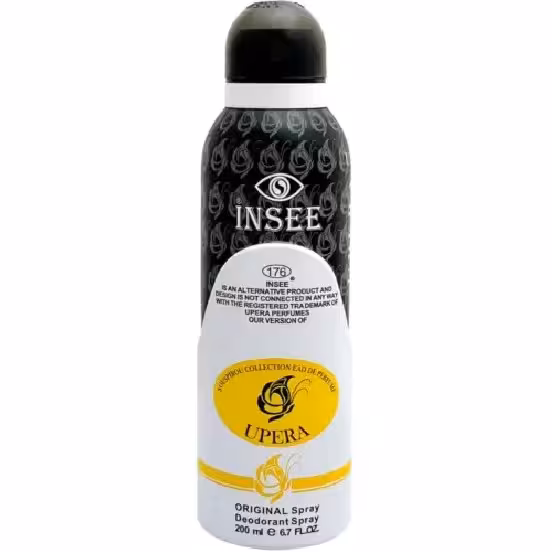 اسپری بدن زنانه اینسی مدل UPERA SOSPIRO حجم 200 میل
