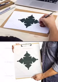 کادر تذهیب | گرافیک با طعم تربچه