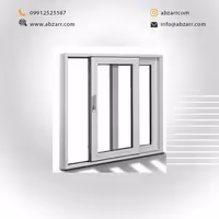 پنجره آلومینیومی اندازه 1/2 در 1/2 (( اقساط یک ساله ))