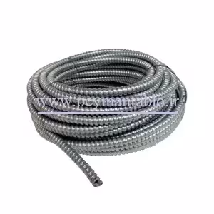 لوله خرطومی گالوانیزه بدون روکش (فلکسی بل) سایز 9